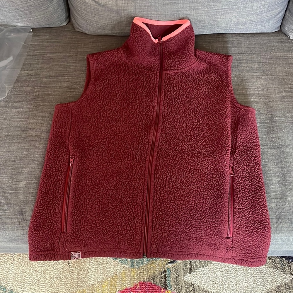 Oiselle AT fleece vest (L)